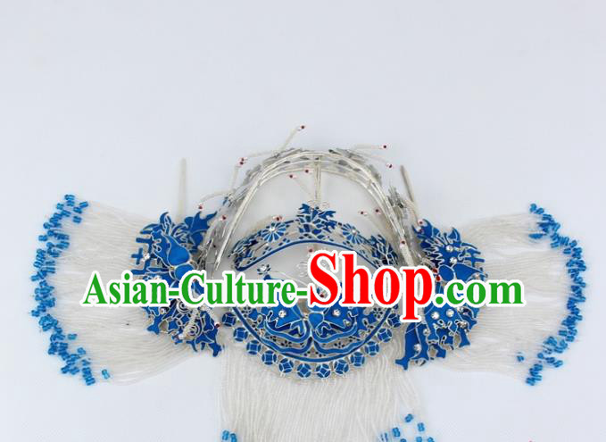 Chinese Traditional Peking Opera Pantaloon Hair Accessories Ancient Hairpins Complete Set for Women