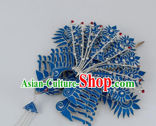 Chinese Traditional Peking Opera Phoenix Hairpins Ancient Princess Hair Accessories for Women