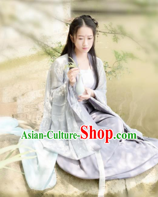 Chinese Traditional Palace Hanfu Dress Ancient Tang Dynasty Princess Costumes for Women