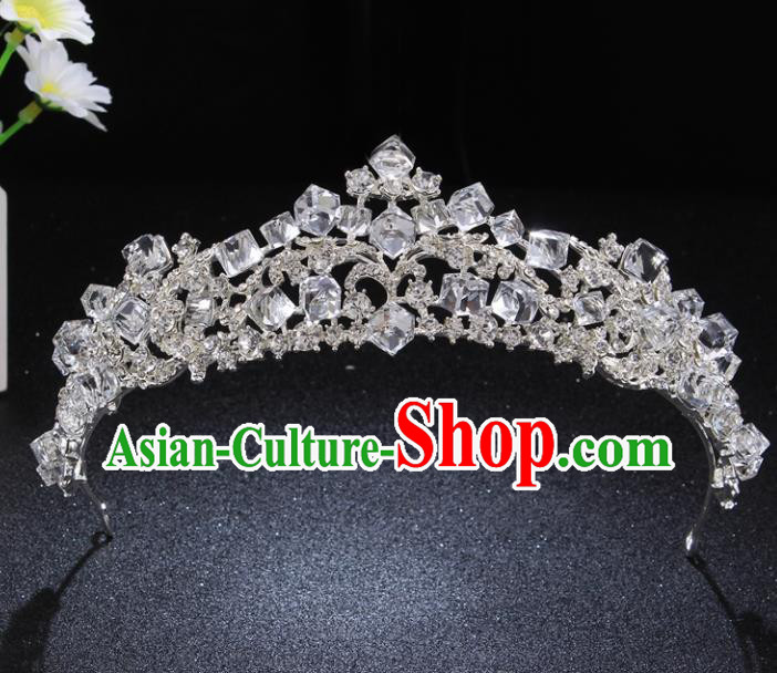 Top Grade Royal Crown Baroque Princess Retro Wedding Bride Hair Accessories for Women