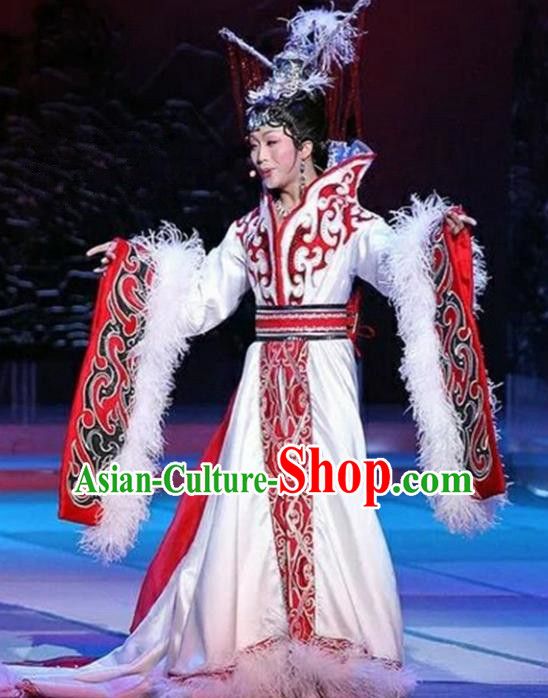 Chinese Han Dynasty Imperial Consort Embroidered Costumes Ancient Princess Hanfu Dress for Women