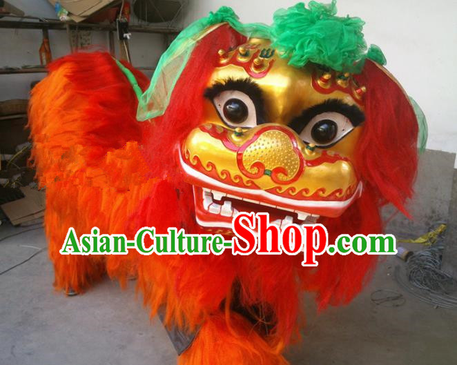 Chinese Traditional Lion Dance Costumes China Spring Festival Lion Dance Props Lion Head for Adults