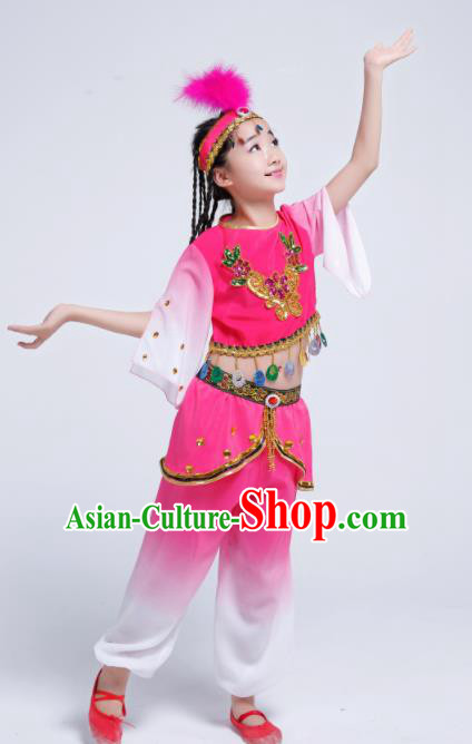 Traditional Chinese Fan Dance Folk Dance Costume Classical Yangko Dance Classical Dance Dress