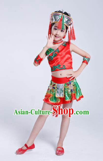 Traditional Chinese Fan Dance Folk Dance Costume Classical Yangko Dance Classical Dance Dress