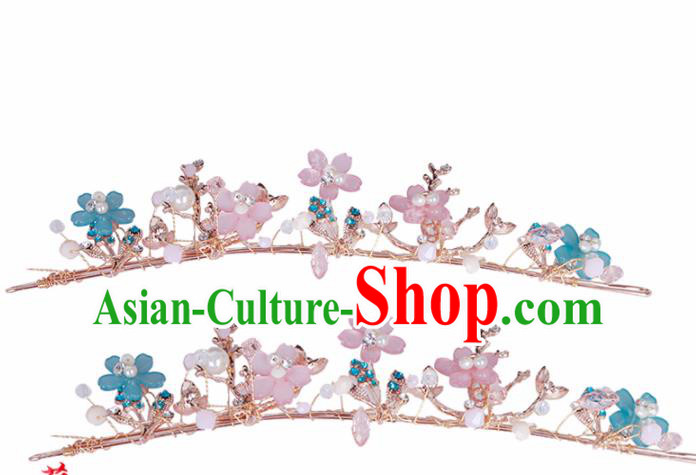 Chinese Traditional Handmade Hair Accessories Ancient Queen Hairpins for Women