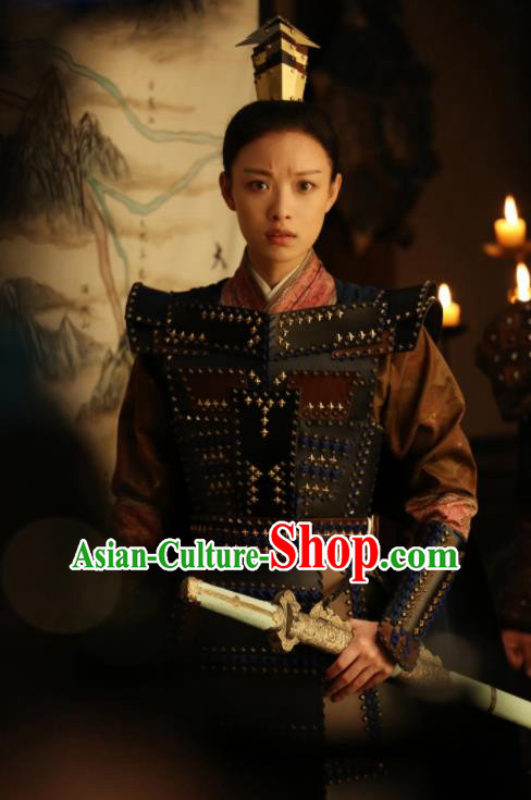Chinese Ancient Peri Costumes Traditional Tang Dynasty Princess Swordsman Hanfu Dress