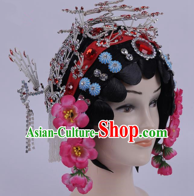 Chinese Traditional Peking Opera Diva Hair Accessories Ancient Hairpins for Women