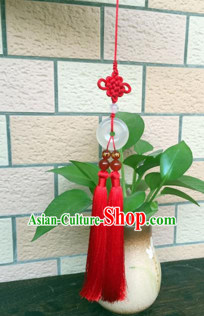 Chinese Traditional Jade Accessories Tassel Jade Pendant Ornaments