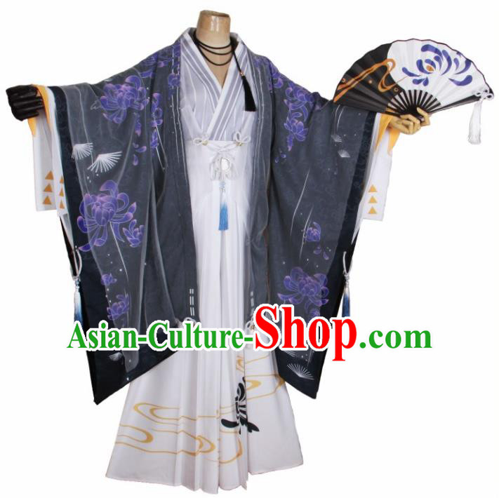 Traditional Chinese Ancient Swordsman Costumes for Men