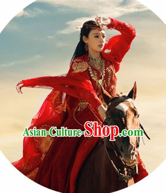 Chinese Ancient Palace Lady Hanfu Han Dynasty Imperial Concubine Queen Embroidered Historical Costumes