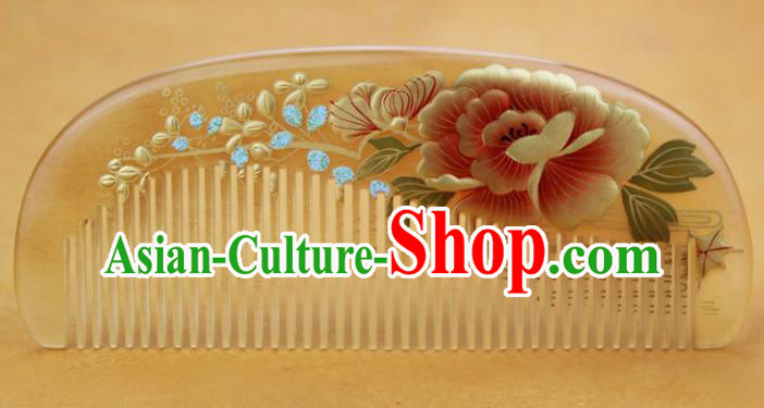 Japanese Traditional Courtesan Hair Comb Ancient Geisha Kimono Hair Accessories for Women