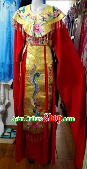 Chinese Traditional Beijing Opera Actress Empress Dress Ancient Peri Embroidered Costumes for Women