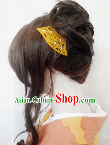 Japanese Traditional Hair Comb Ancient Courtesan Kimono Hairpins Hair Accessories for Women