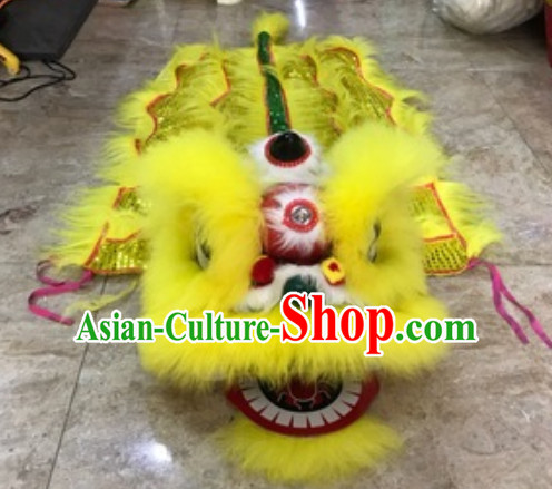 Traditional Chinese One Kid One Child Lion Dance Costume Primary School Middle School