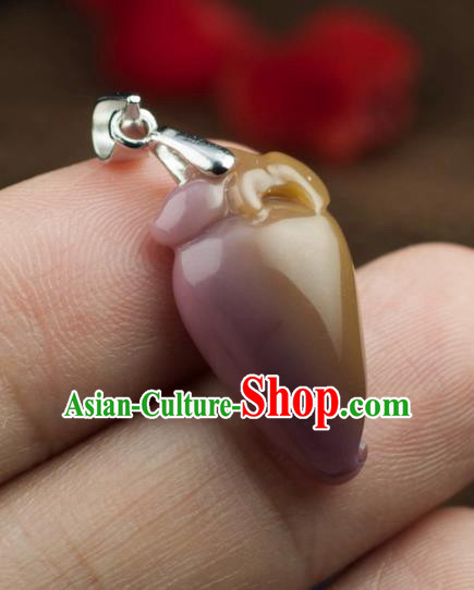 Chinese Traditional Jewelry Accessories Ancient Hanfu Agate Necklace for Women