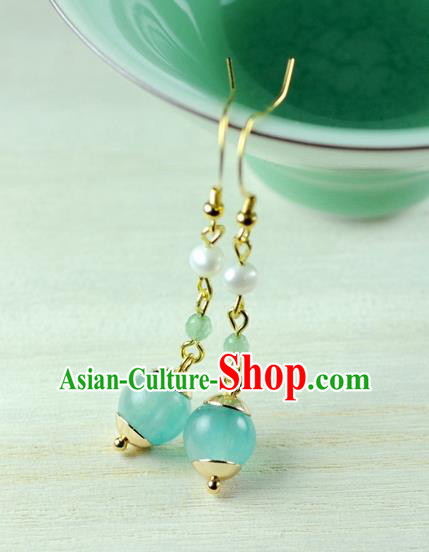 Chinese Traditional Jewelry Accessories Ancient Hanfu Earrings for Women