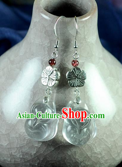 Chinese Traditional Jewelry Accessories Ancient Hanfu Earrings for Women