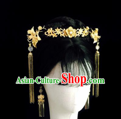 Chinese Classical Hairpins Wedding Hair Accessories Traditional Ancient Hanfu Hair Clasp for Women