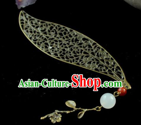 Chinese Traditional Bookmarks Leaf Bookmark