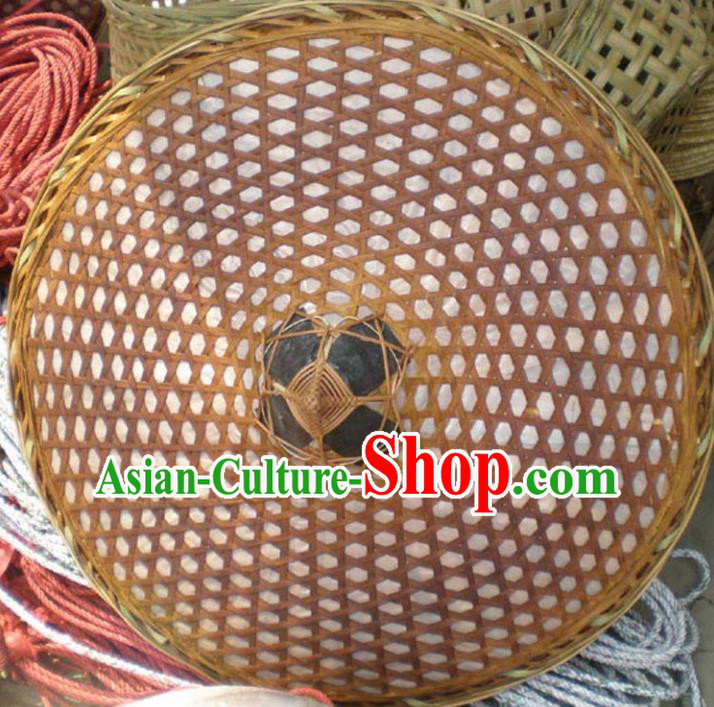 Chinese Traditional Handmade Craft Asian Bamboo Hat Bamboo Split Hat