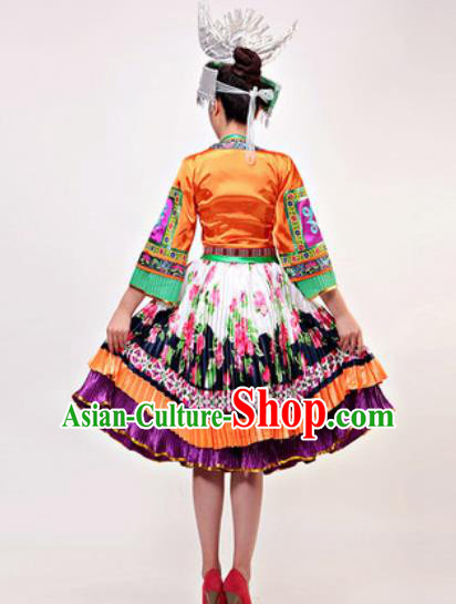 Traditional Chinese Fan Dance Folk Dance Costume Classical Yangko Dance Classical Dance Dress