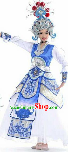 Chinese Traditional Classical Dance Costume Beijing Opera Dance Dress for Women