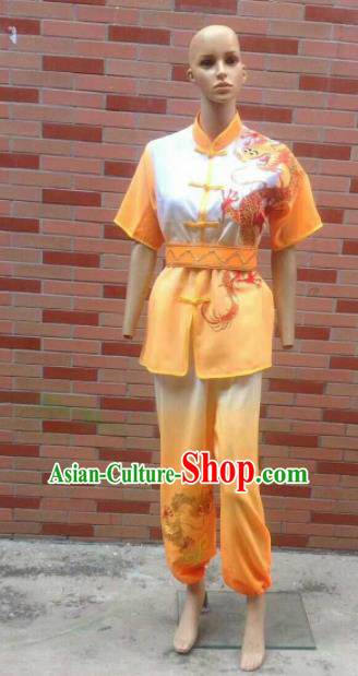 Chinese Traditional Martial Arts Costume Kung Fu Tai Chi Clothing for Women