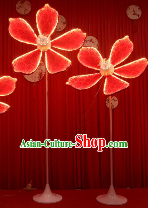 Chinese Traditional Lantern Peony Glim LED Light