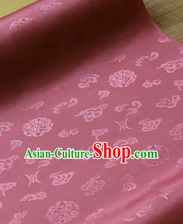 Traditional Asian Brocade Drapery Korean Hanbok Palace Satin Silk Fabric
