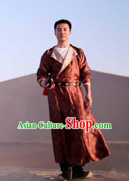 Chinese Ancient Tang Dynasty Swordsman Imperial Bodyguard Costumes for Men