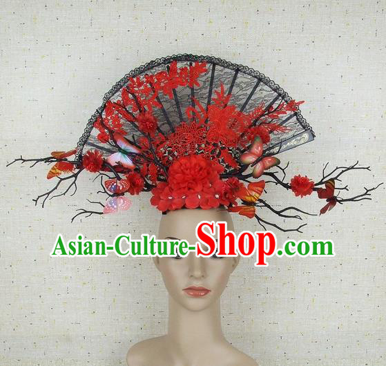 Top Grade Handmade Chinese Hair Clasp Headdress Traditional Hair Accessories for Women