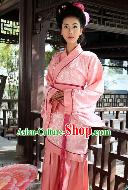 Chinese Ancient Royal Lady Costumes Traditional Han Dynasty Princess Hanfu Dress for Women