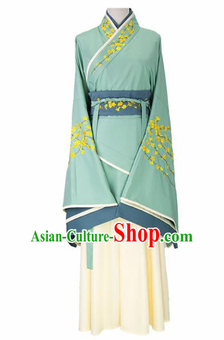 Chinese Ancient Drama Han Dynasty Princess Embroidered Costumes for Women