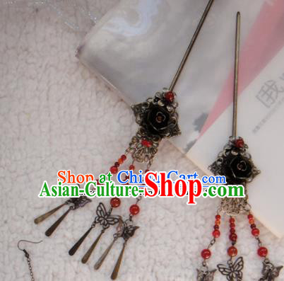 Chinese Traditional Classical Hair Accessories Ancient Princess Hairpins for Women