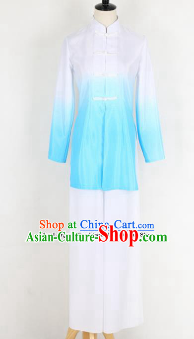 Chinese Traditional Folk Dance White Clothing Classical Dance Costume for Women