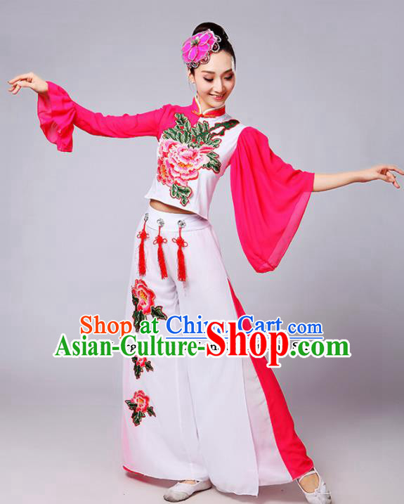 Chinese Traditional Folk Dance Costumes Classical Dance Yanko Dance Clothing for Women