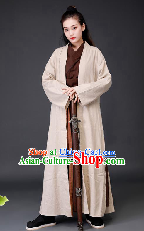 Traditional Chinese Female Knight Costumes Ancient Drama Swordswoman Clothing for Women