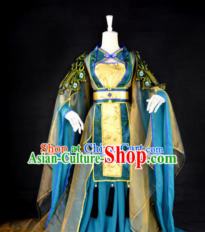 Traditional Chinese Cosplay Imperial Consort Costumes Ancient Princess Peri Hanfu Dress for Women