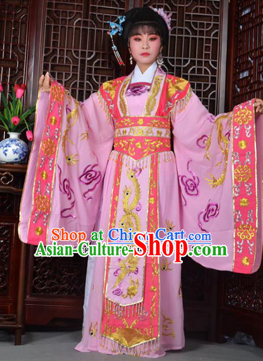 Traditional Chinese Peking Opera Empress Embroidered Costumes Ancient Queen Dress for Adults