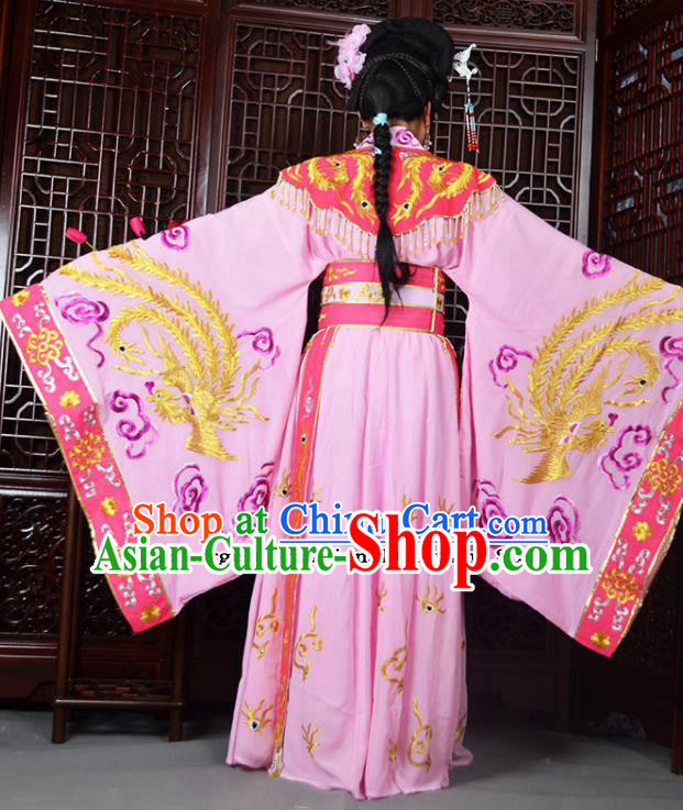 Traditional Chinese Peking Opera Empress Embroidered Costumes Ancient Queen Dress for Adults