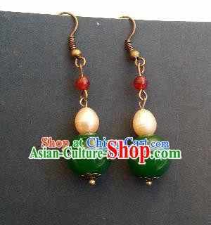 Traditional Chinese Ancient Hanfu Earrings Princess Jewelry Accessories for Women