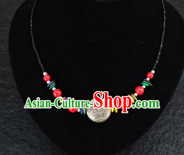 Chinese Traditional Jewelry Accessories Yunnan Minority Necklace for Women