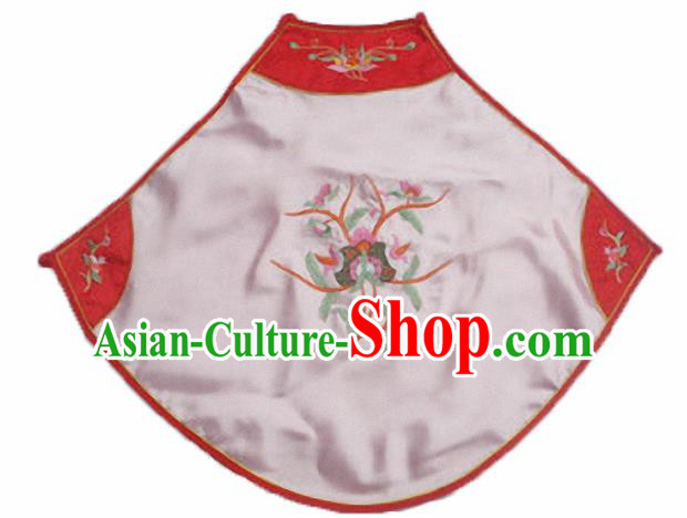 Chinese Traditional Underwear Ancient Costume Embroidered Pink Bellyband for Women