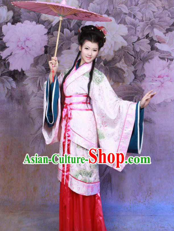 Chinese Ancient Princess Fairy Hanfu Dress Han Dynasty Imperial Consort Historical Costumes for Women