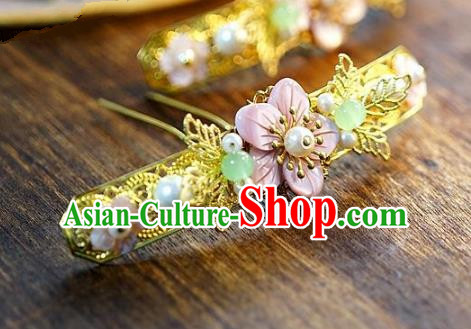 Chinese Handmade Classical Hair Accessories Hair Clip Ancient Bride Hairpins for Women