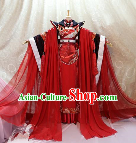 Traditional China Ancient Cosplay Princess Clothing Tang Dynasty Palace Wedding Costumes for Women