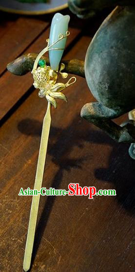 Chinese Handmade Classical Hair Accessories Ancient Magnolia Hairpins for Women