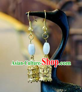 Asian Chinese Traditional Handmade Jewelry Accessories Eardrop Bride Earrings for Women
