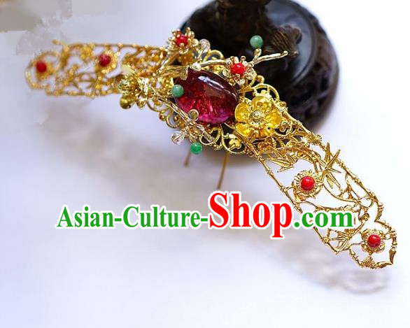 Chinese Handmade Classical Hair Accessories Ancient Hanfu Hairpins Hair Stick for Women