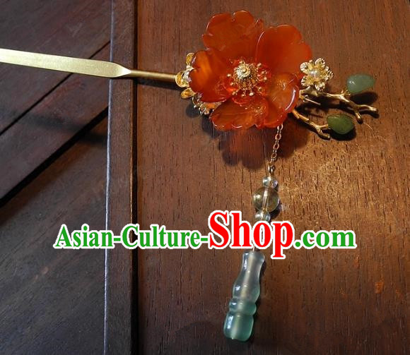 Chinese Handmade Classical Hairpins Ancient Hanfu Headdress Hair Accessories Hair Stick for Women